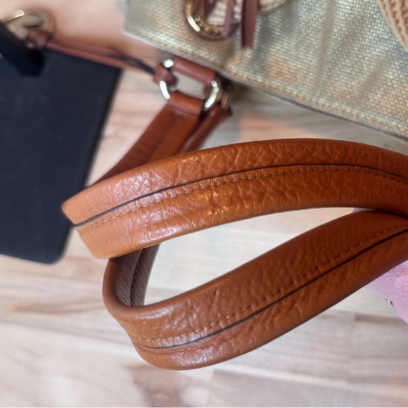 MICHAEL Michael Kors Metallic Gold Rope Tassel Shoulder Bag - Picture 4 of 16